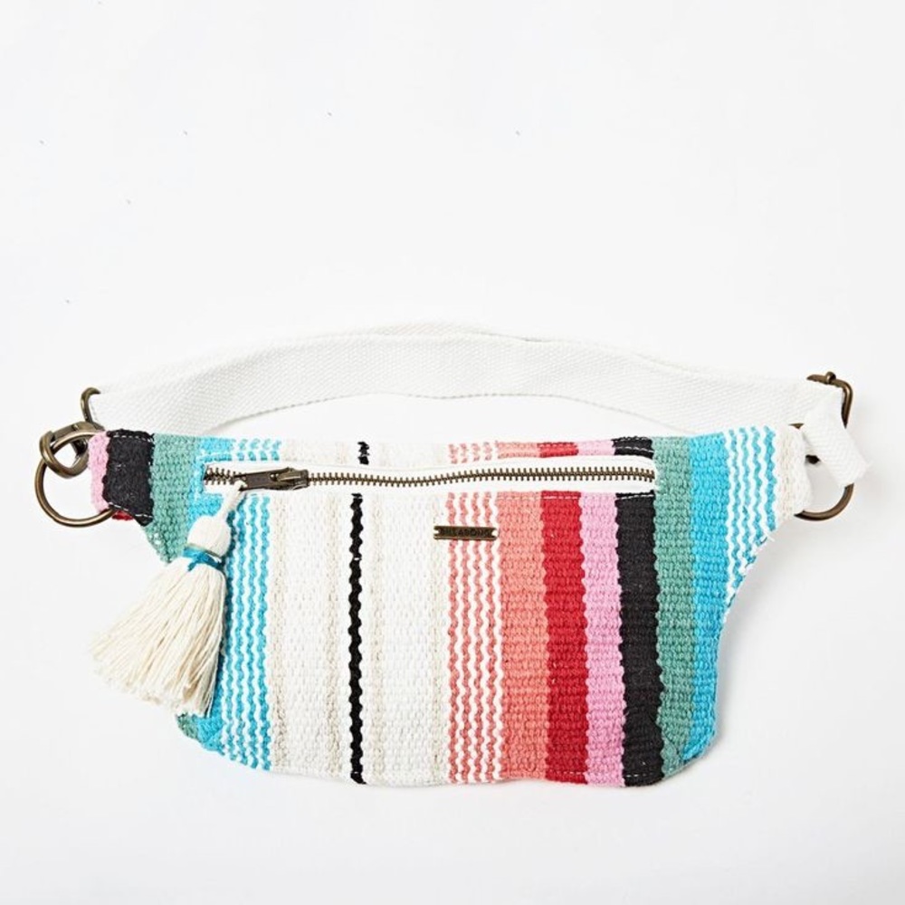 Billabong Striped Fanny Pack